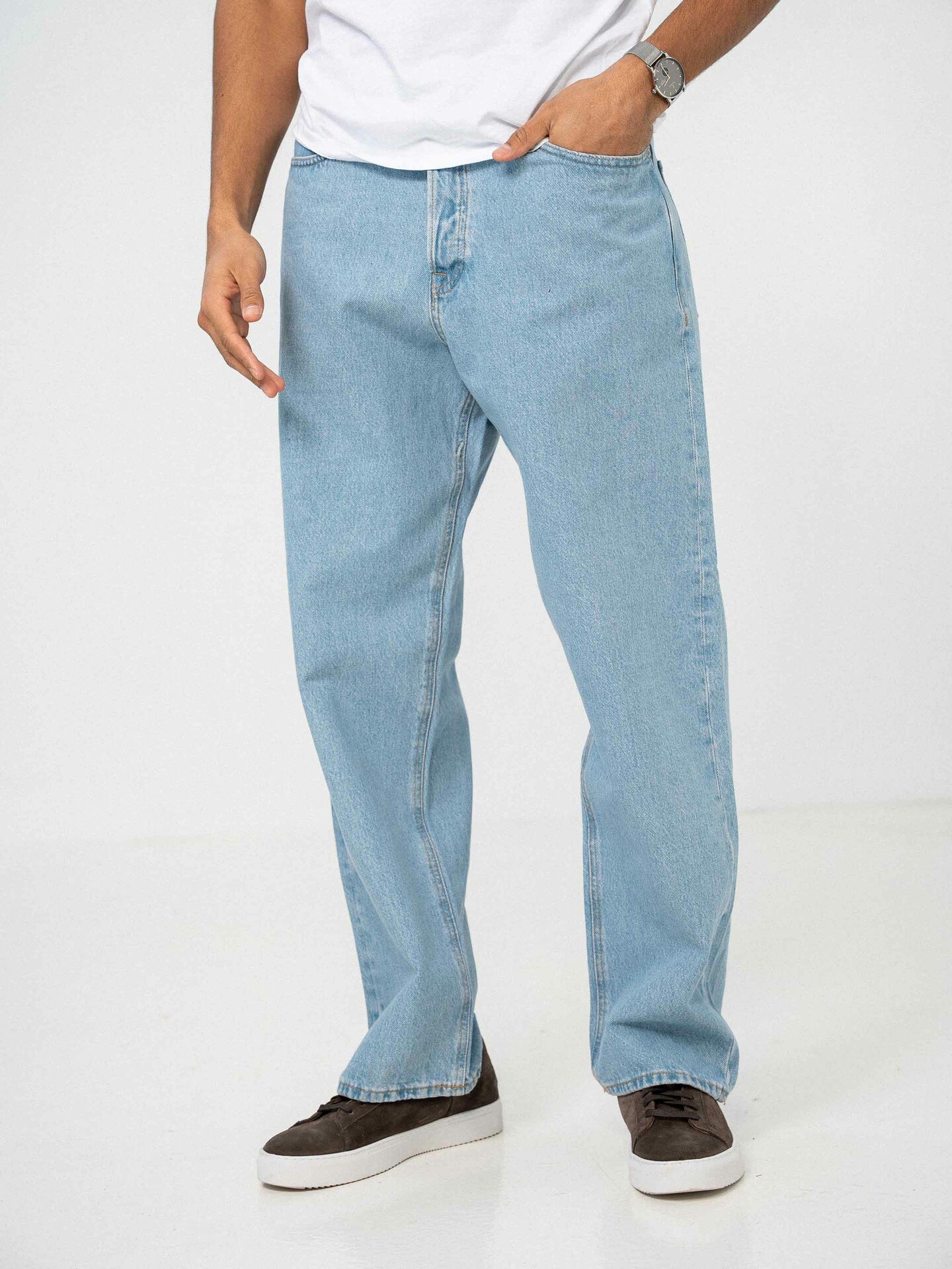 Jack and Jones Alex Original Jeans Blue Denim