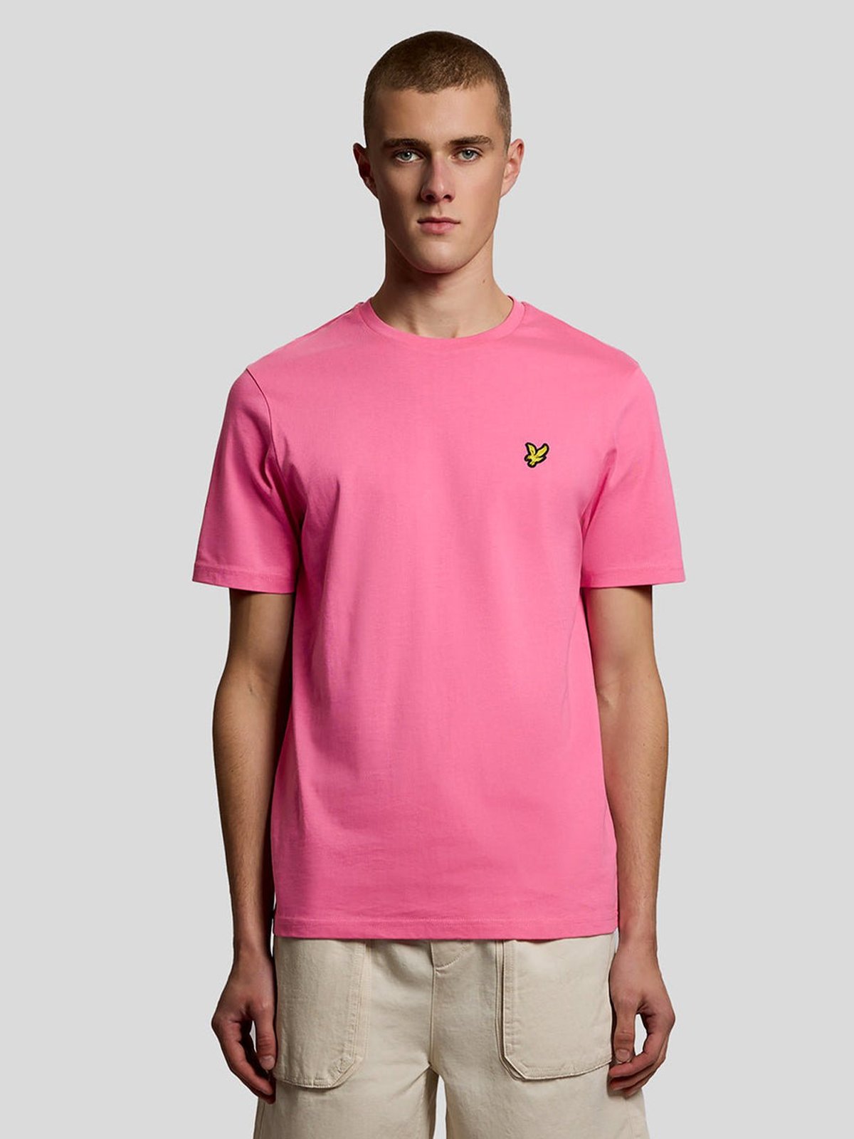 Lyle & Scott Plain T-Shirt Hot Pink