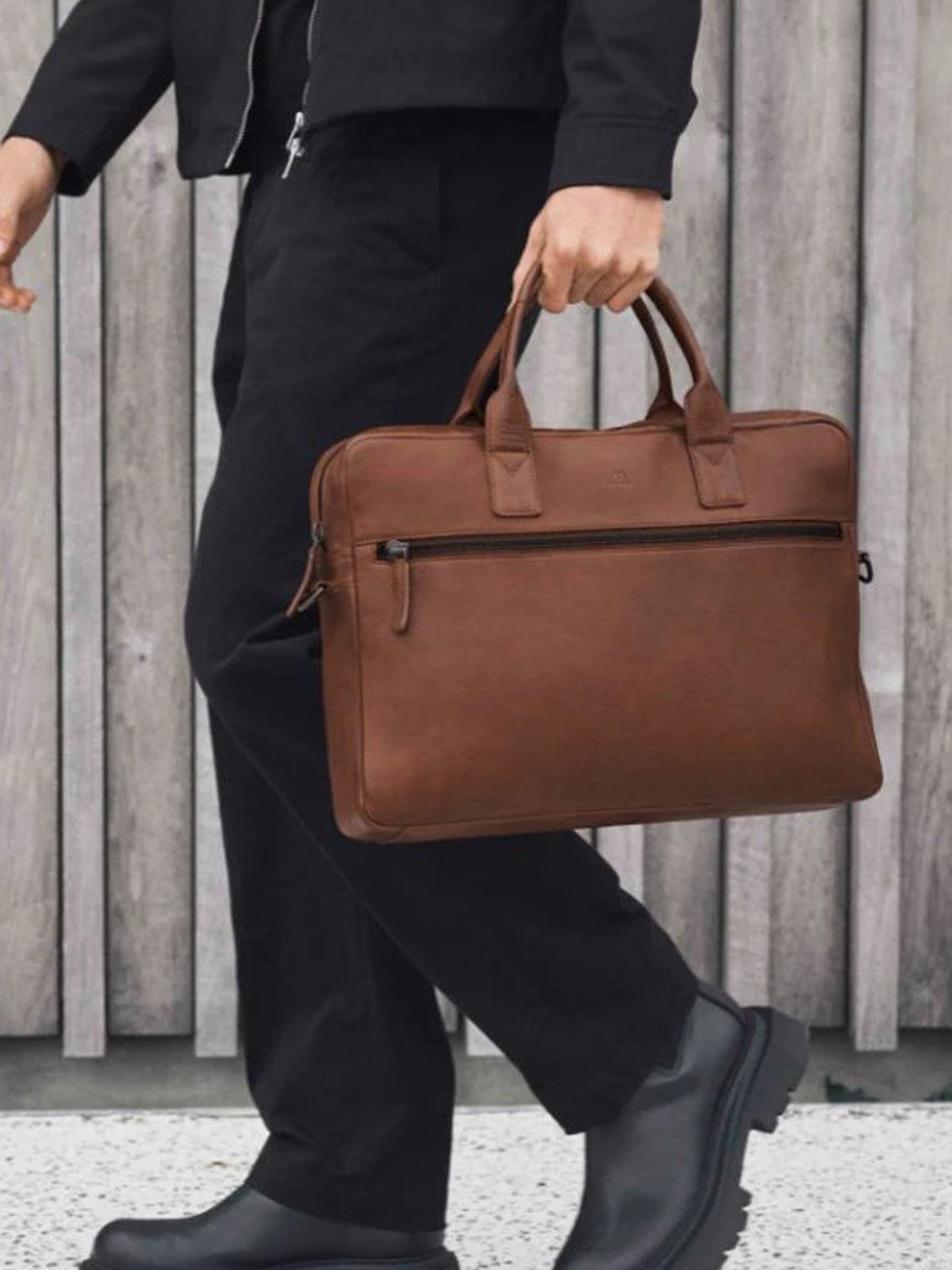 Markberg Mason MBG Laptop Bag Cognac