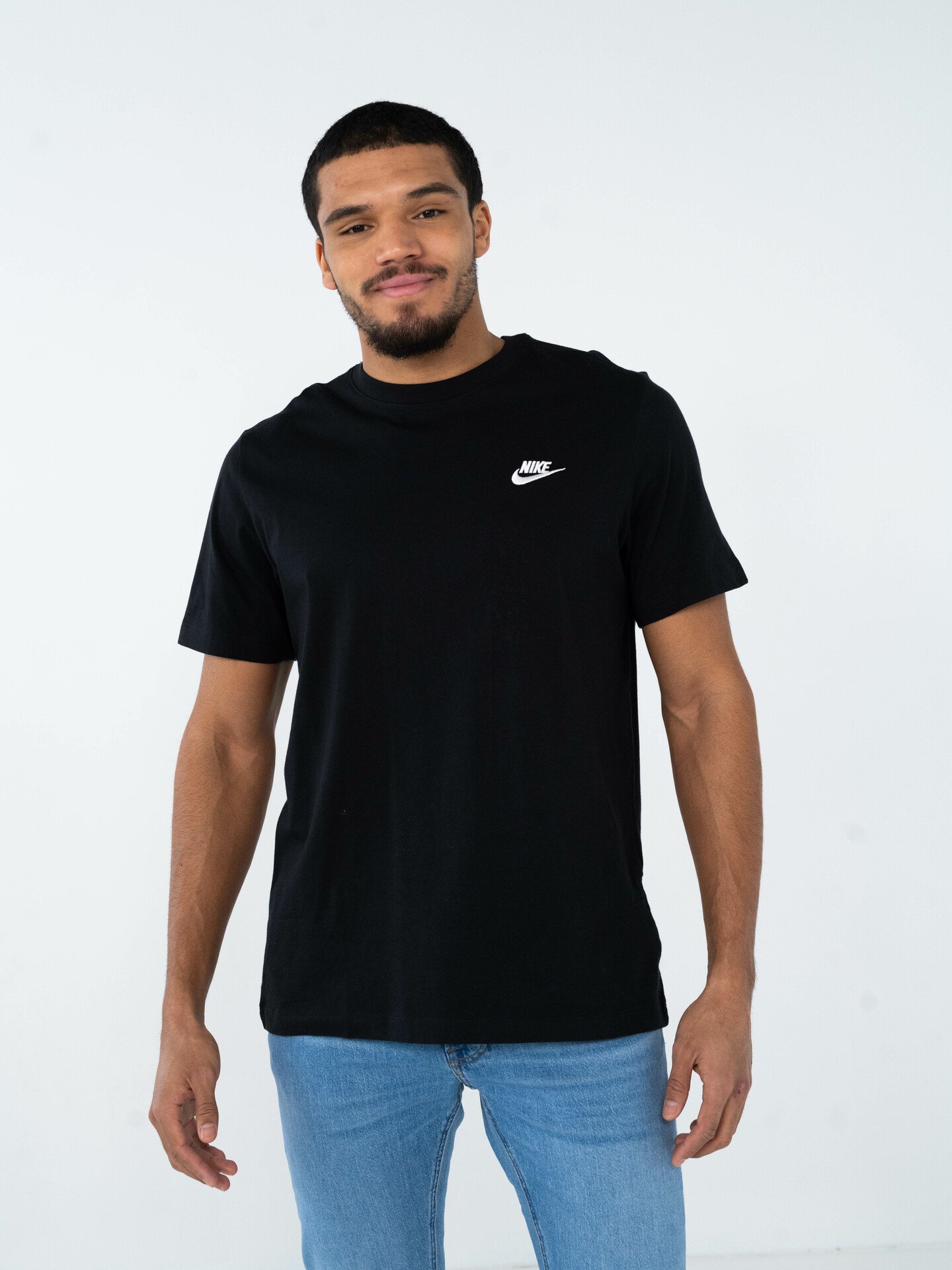 Nike Club Tee Black / White