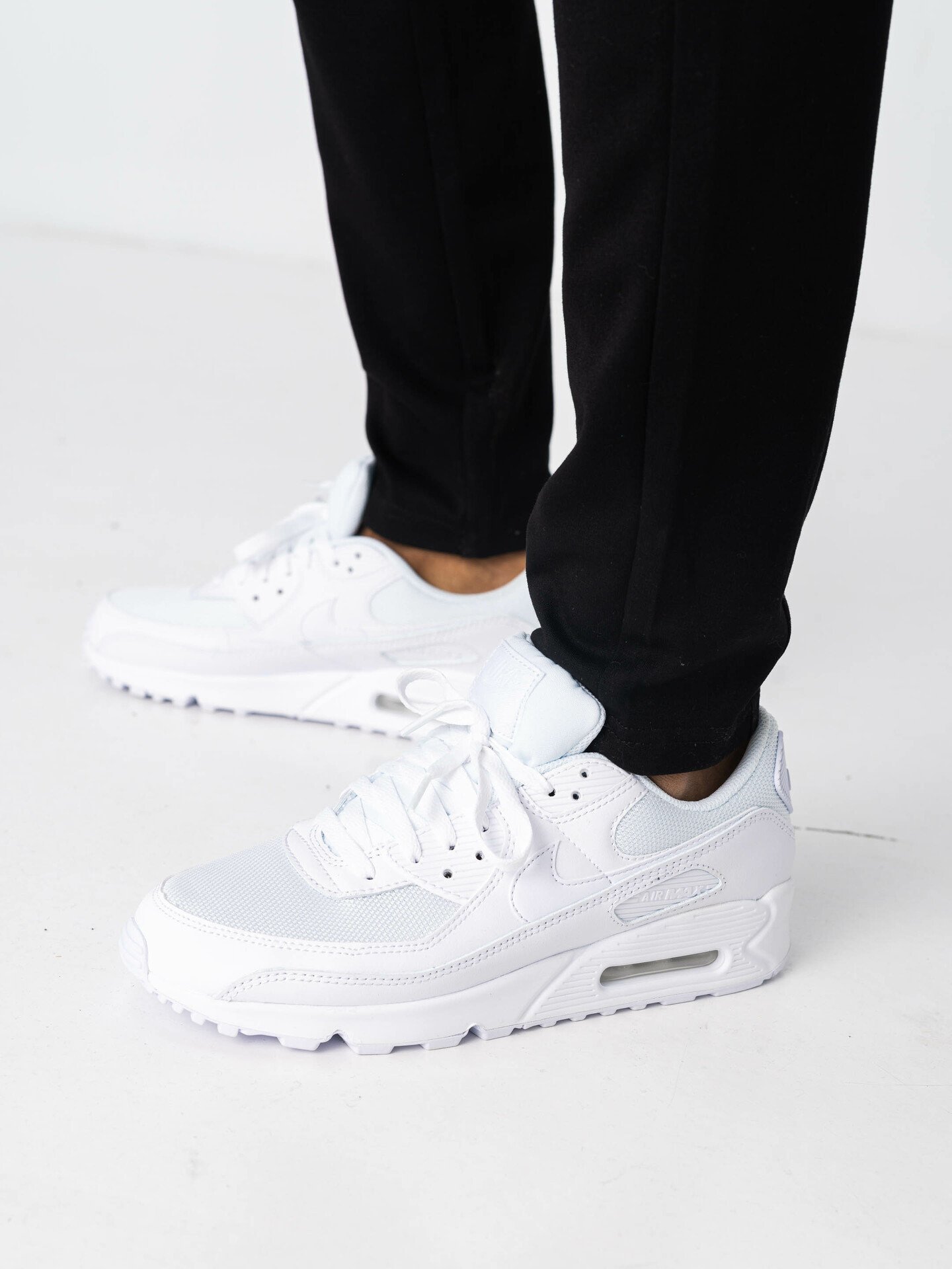 Nike Air Max 90 Hvit / Wolf Grey