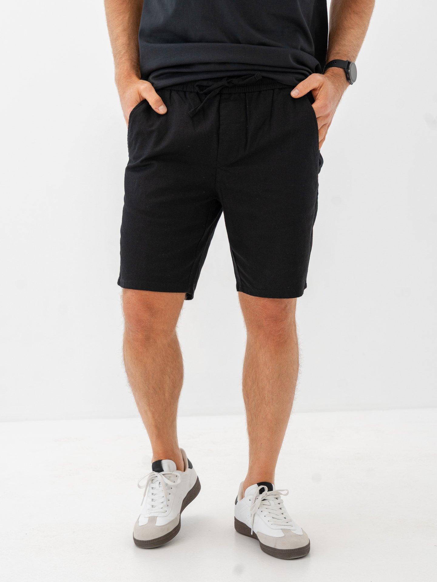 Only & Sons Linus Shorts Black
