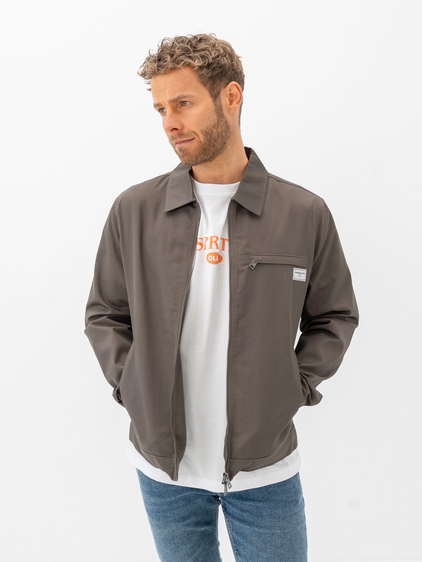 Only & Sons Ralph TC Jacket Major Brown