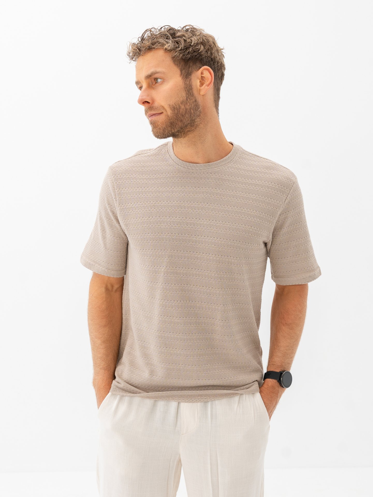 Only & Sons Givo Reg Short Sleeve Crew Knit String
