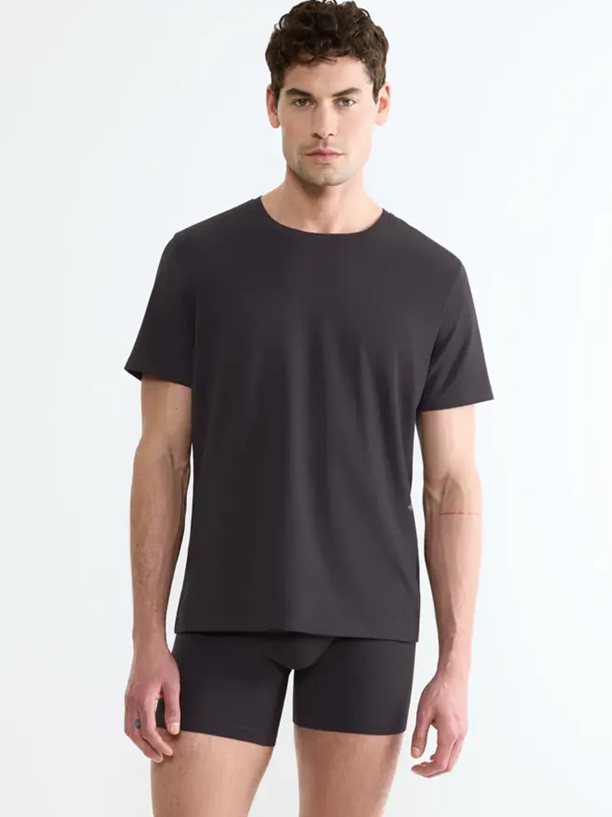 Sloggi Base O-Neck Charcoal