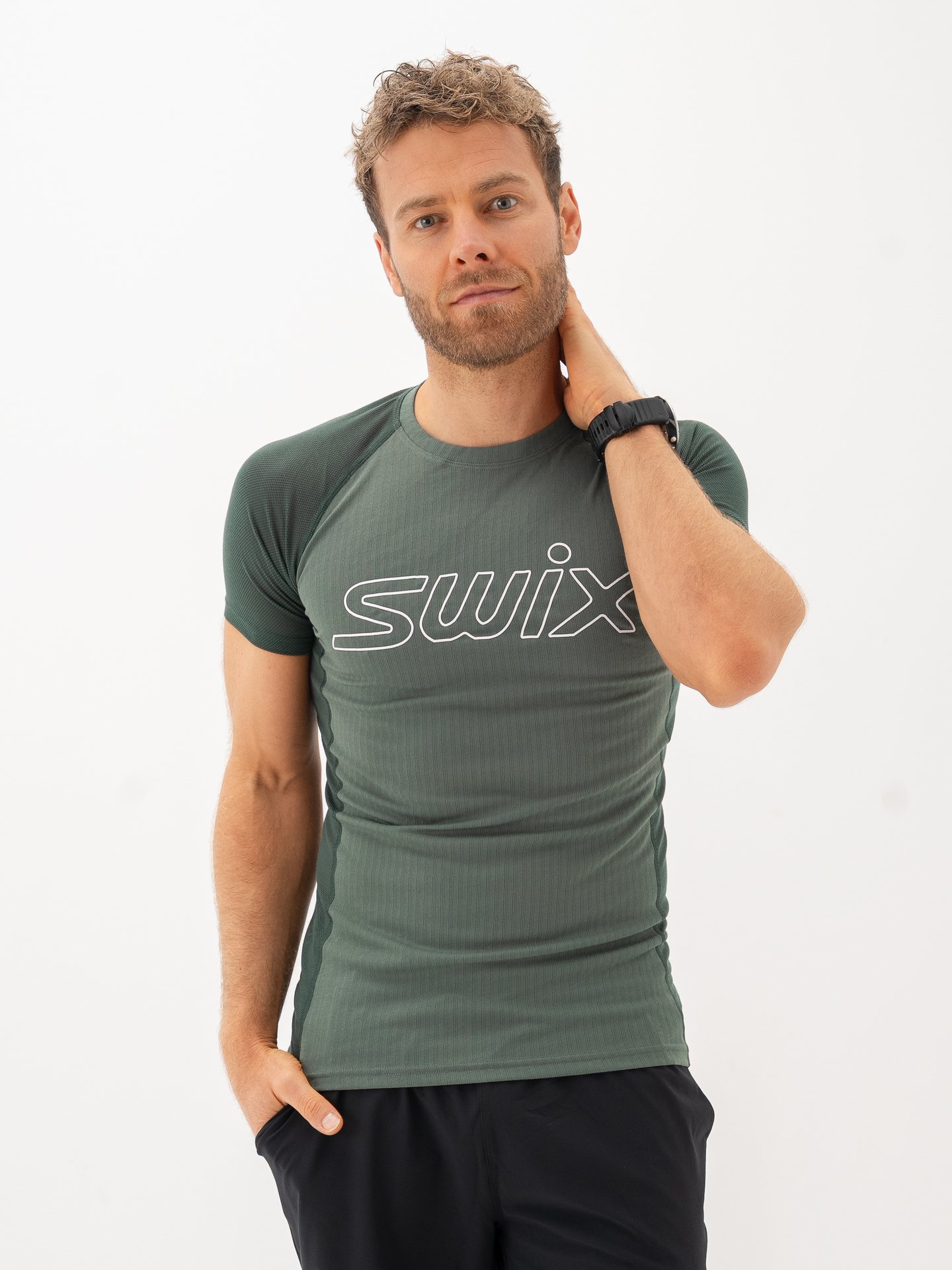 Swix RaceX Light Short Sleeve Pine / Forest