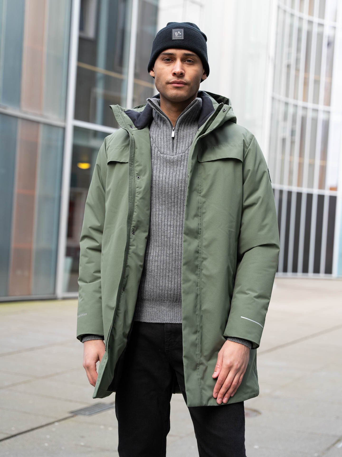 Twentyfour Mode Warm Parkas Furu