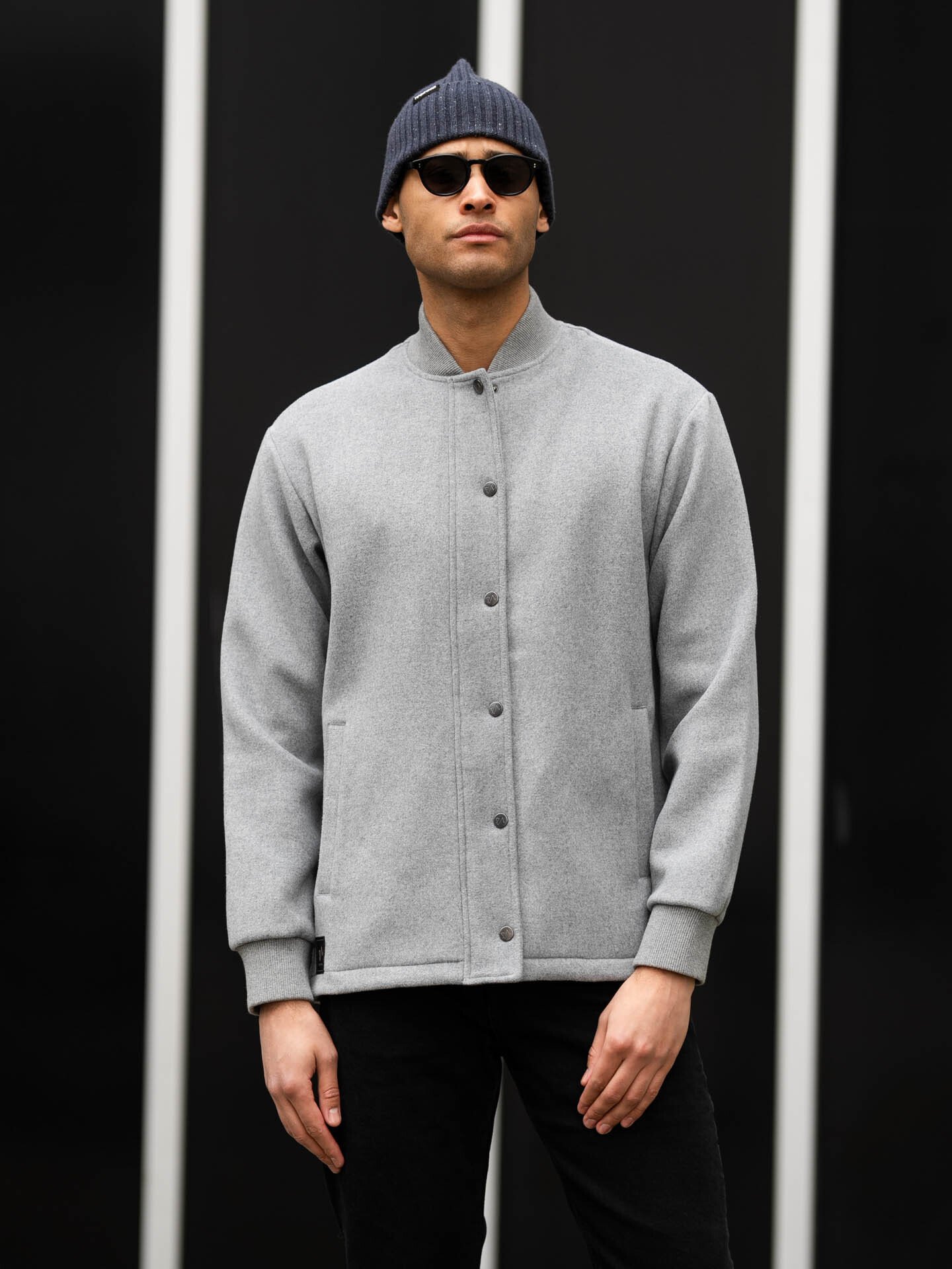 Twentyfour Mode Warm Bomber Mellomgrå