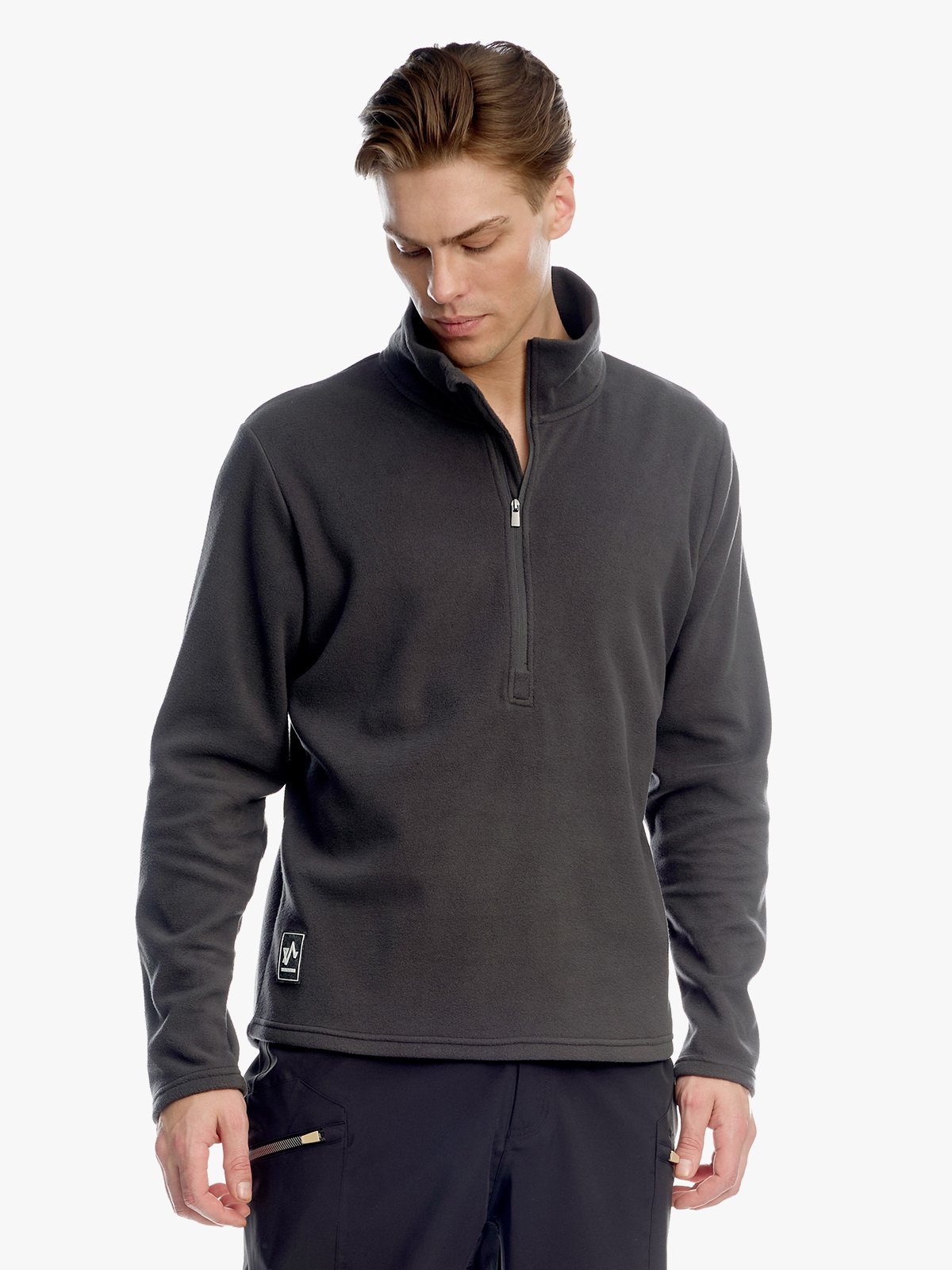 Twentyfour Finse 2.0 Half Zip Fleece Skyggesort