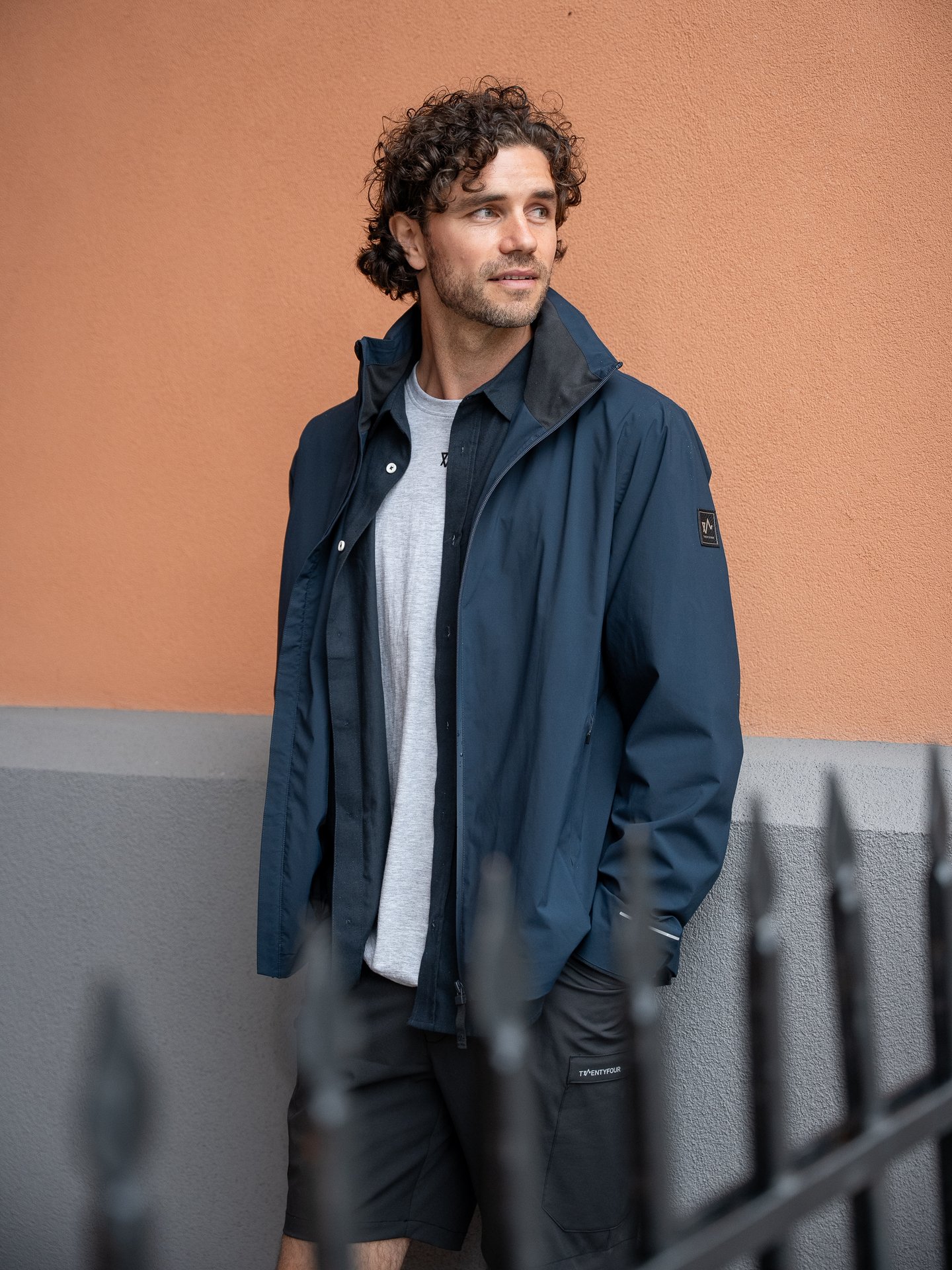 Twentyfour Mode Light Skalljakke Marine