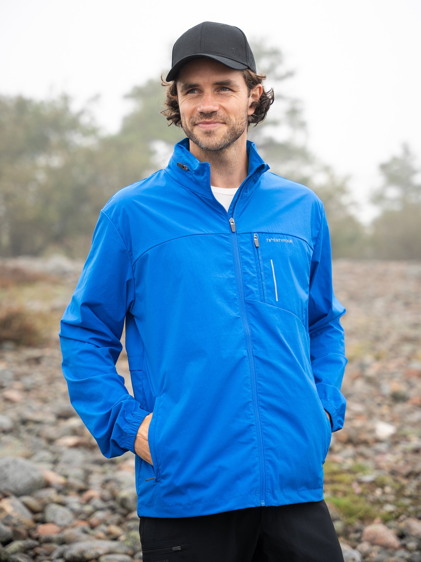 Twentyfour Venture Vind Jakke Knallblå