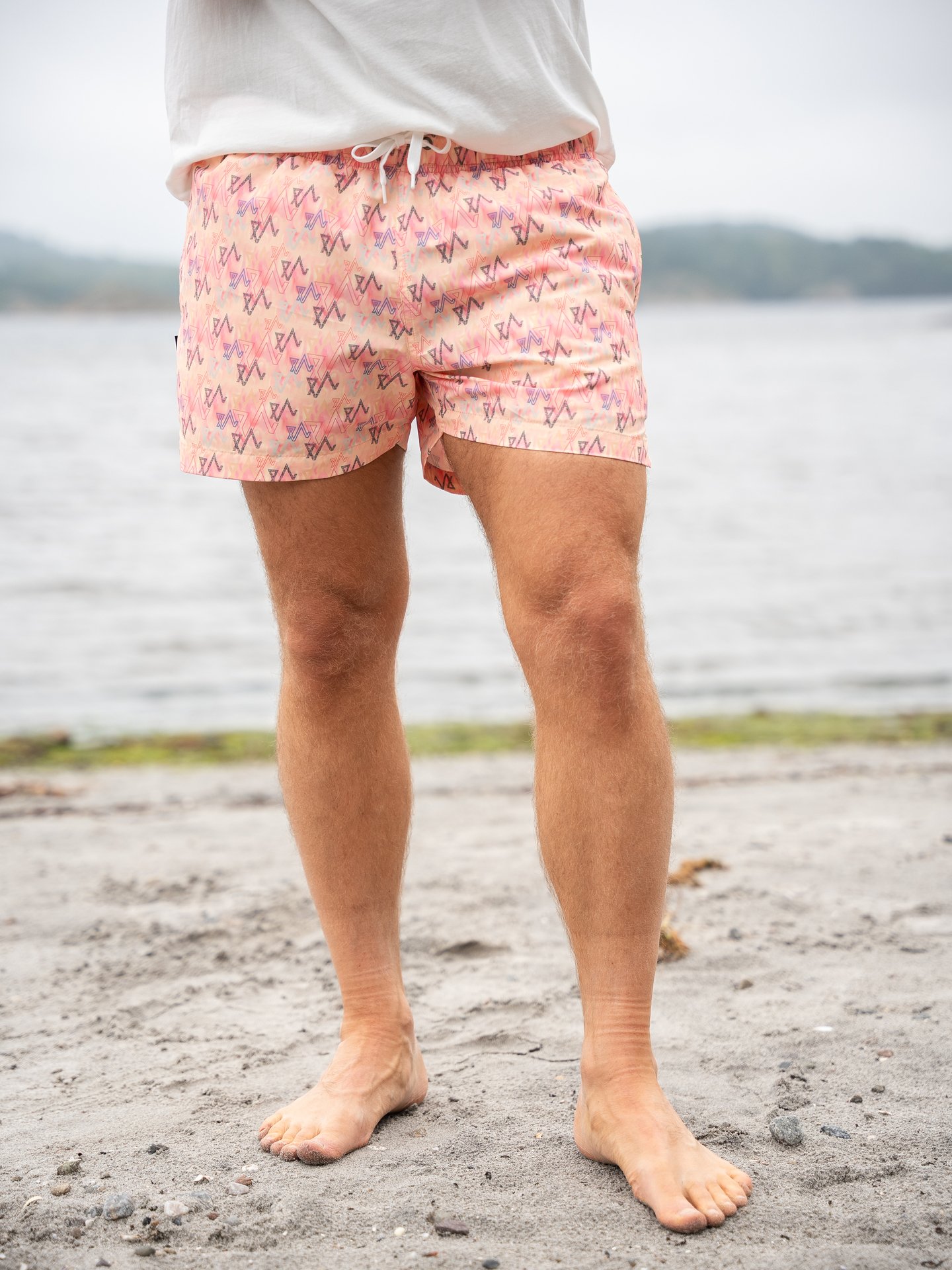 Twentyfour Mode Badeshorts Mørk Oker