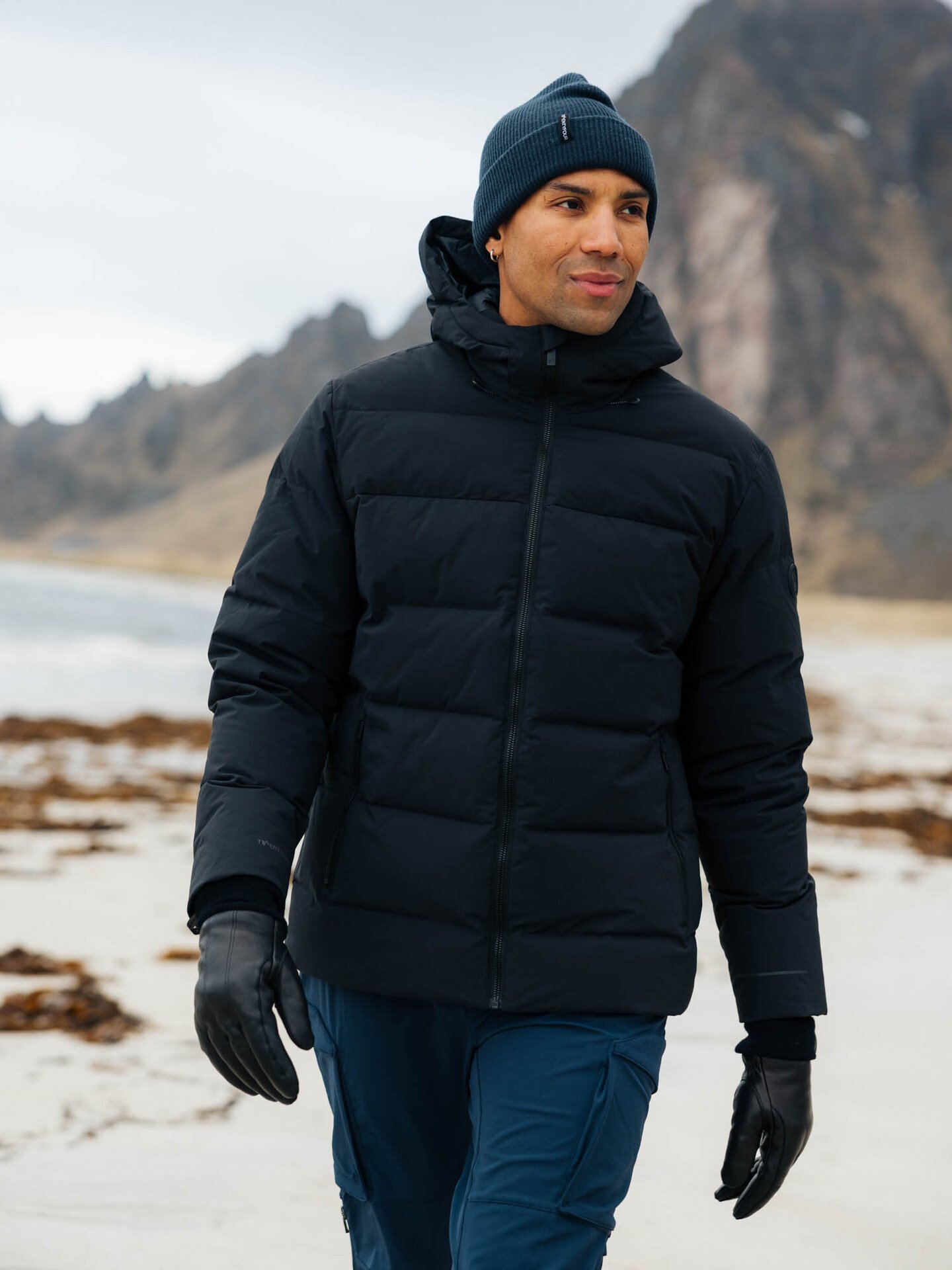 Twentyfour Aurora Dunjakke Sort