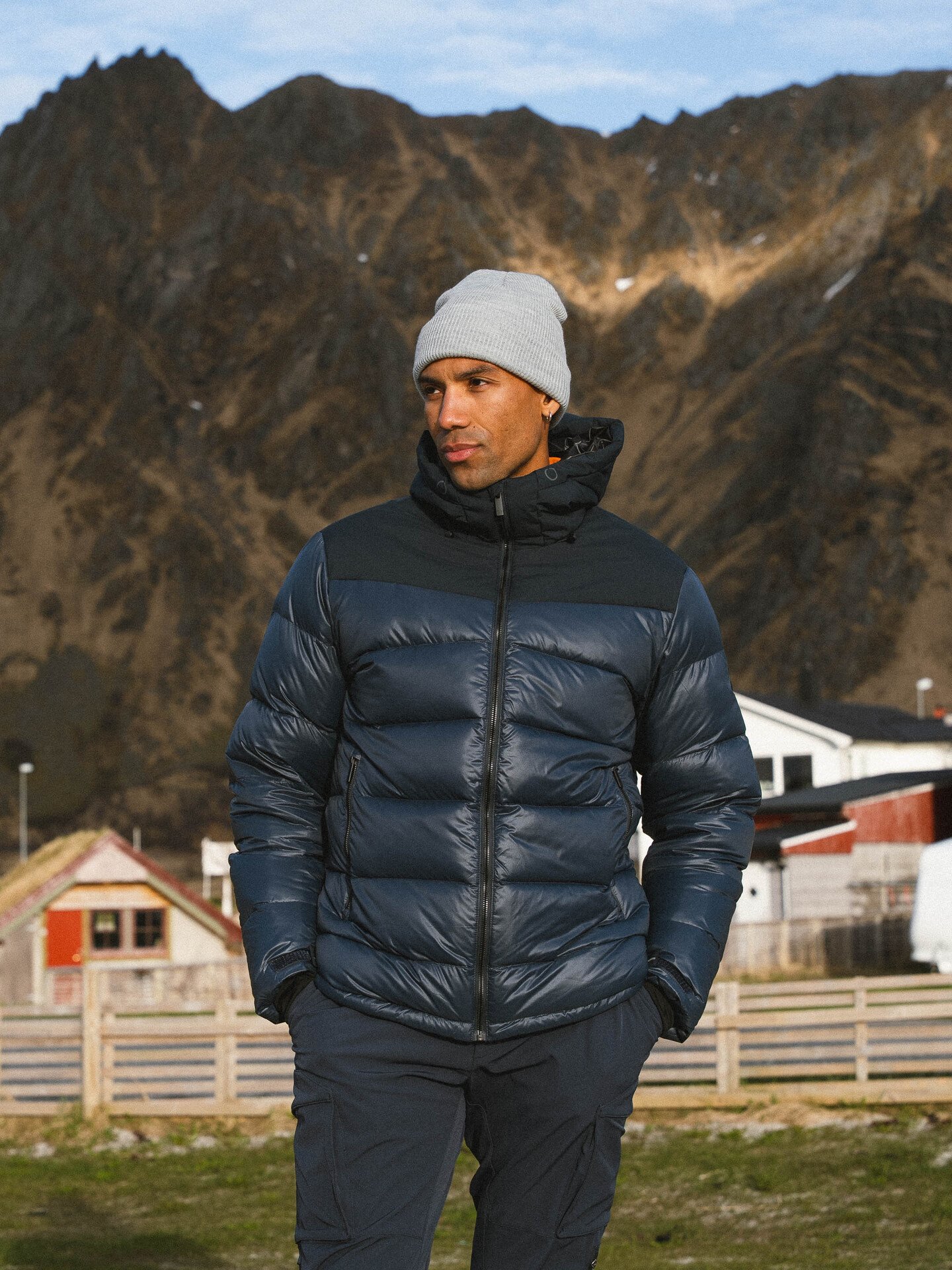 Twentyfour Aurora Warm Dunjakke Marine