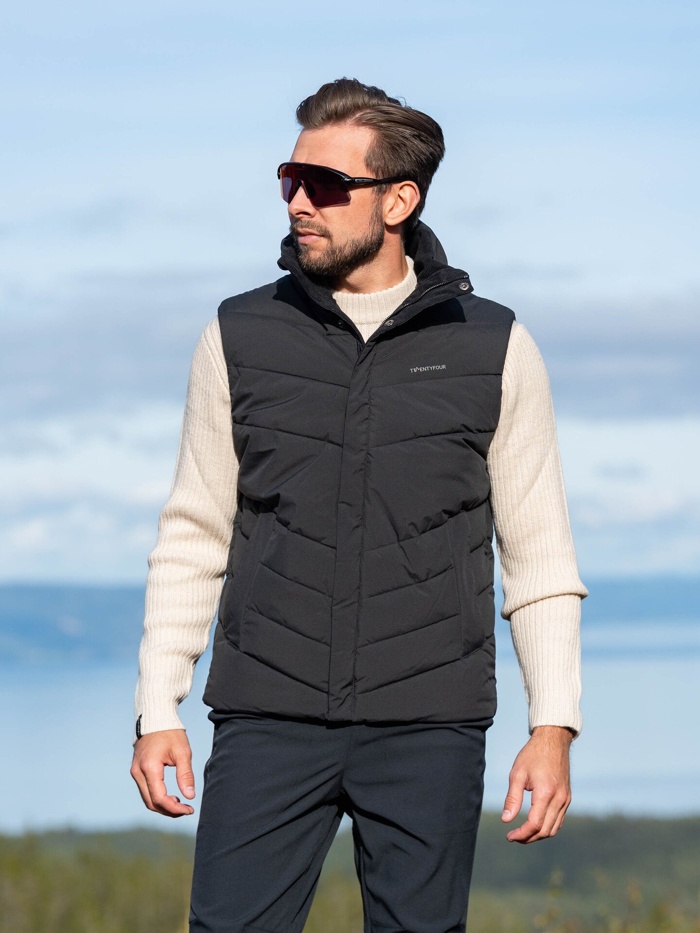 Twentyfour Aurora Thermal Vest Sort