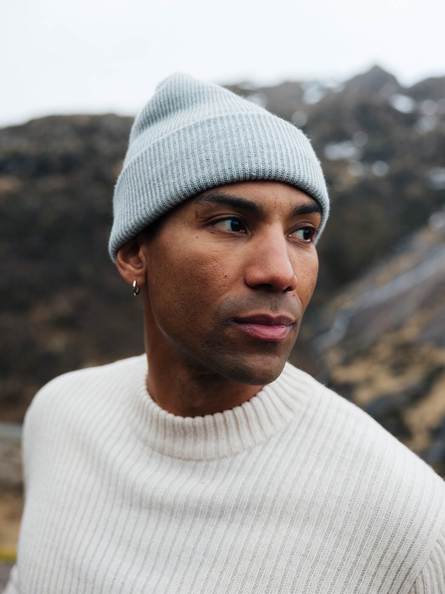 Twentyfour Aurora Rib Lue Varm Grå