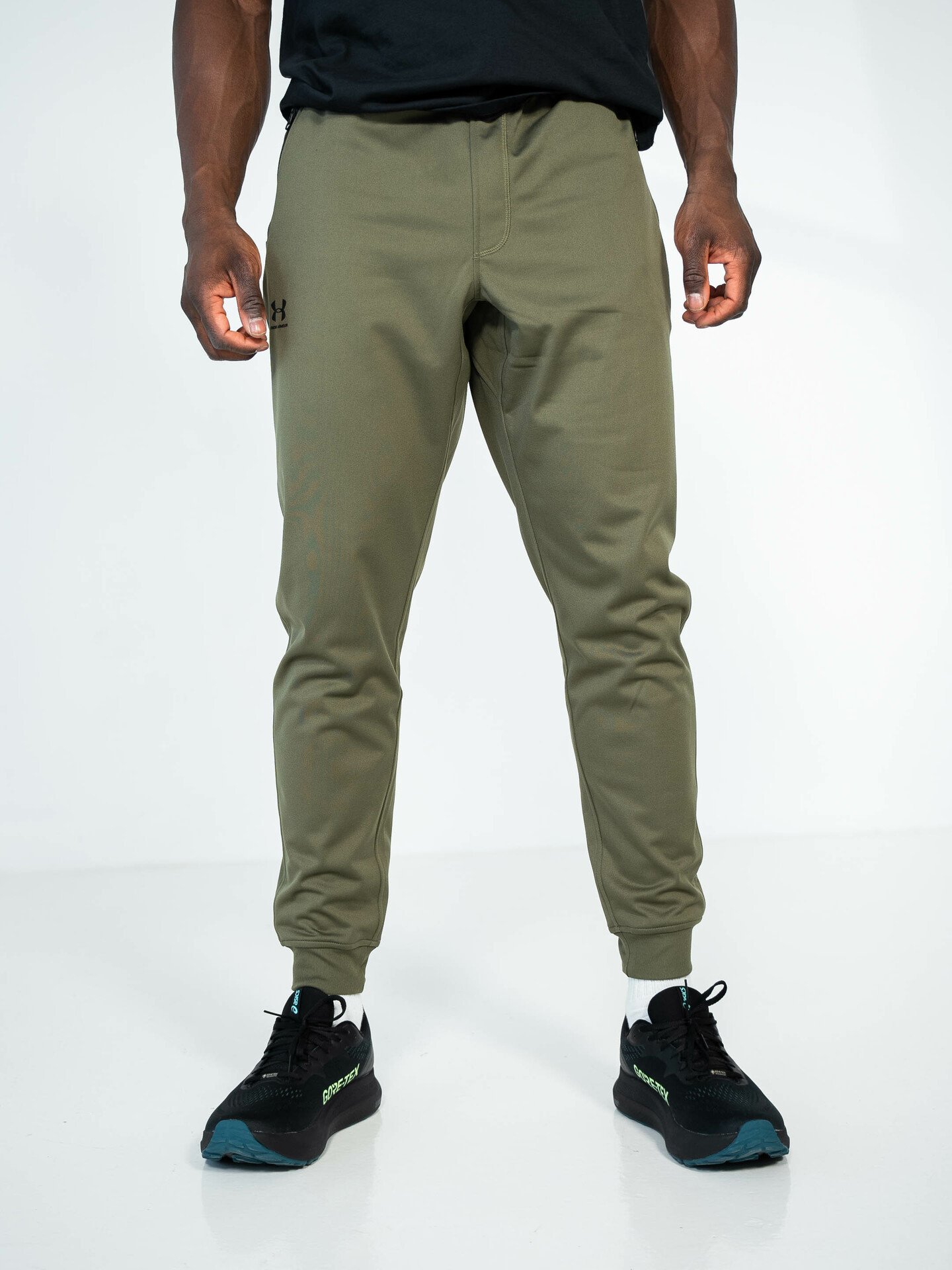 Under Armour Sportstyle Tricot Jogger Marine OD Green / Black