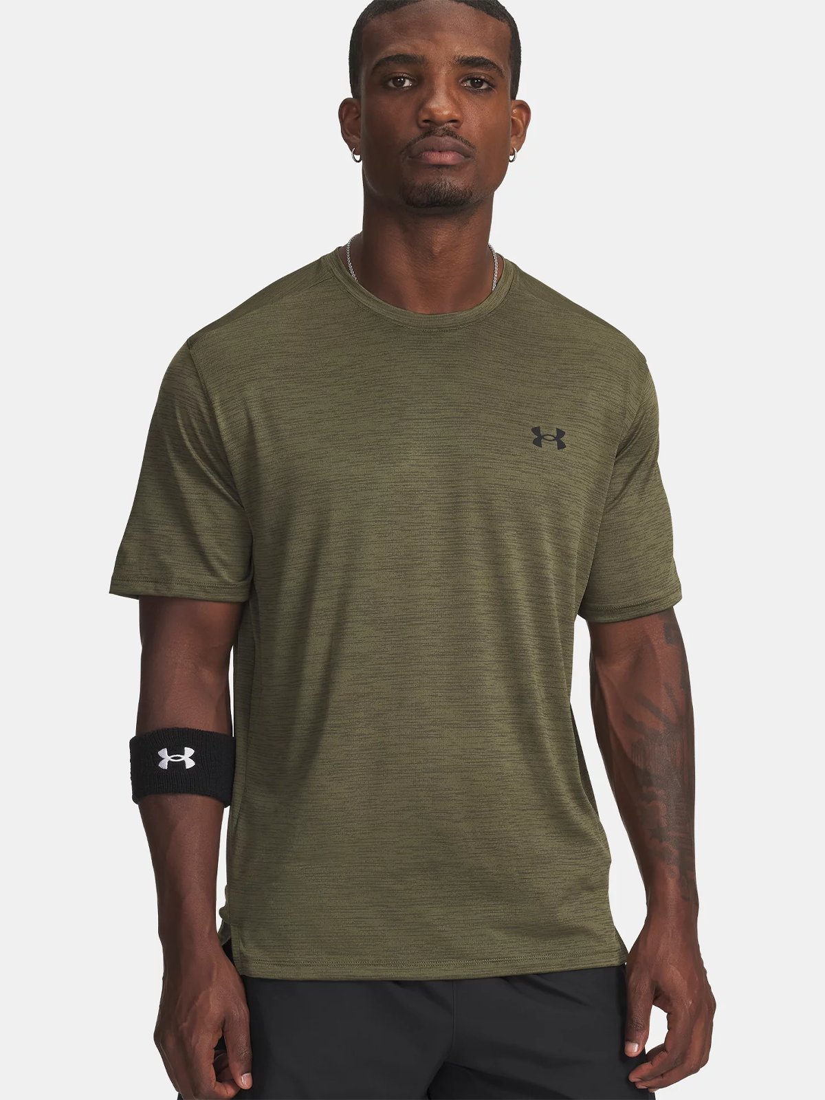 Under Armour Tech Vent Short Sleeve Marine OD Green