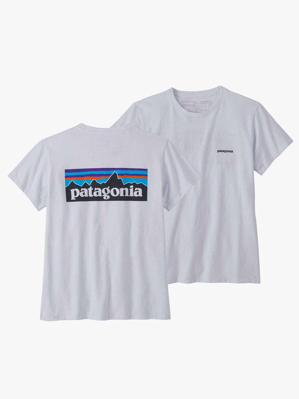 Patagonia Women’s P-6 Logo Responsibili-Tee WHI