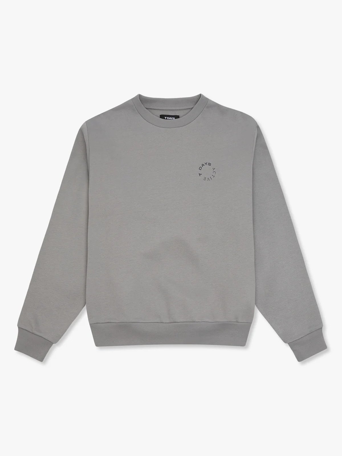 7 DAYS Active Organic Crewneck Sharkskin