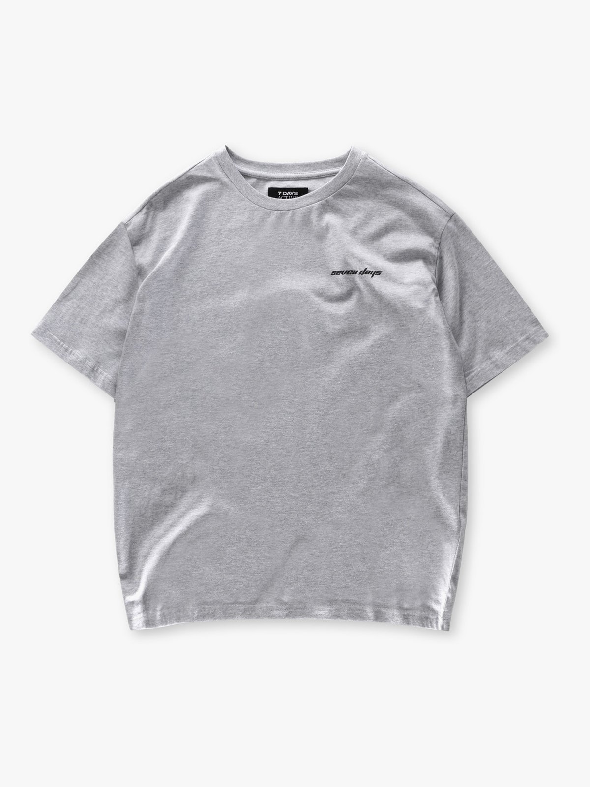 7 DAYS Active Organic Star Tee Heather Grey