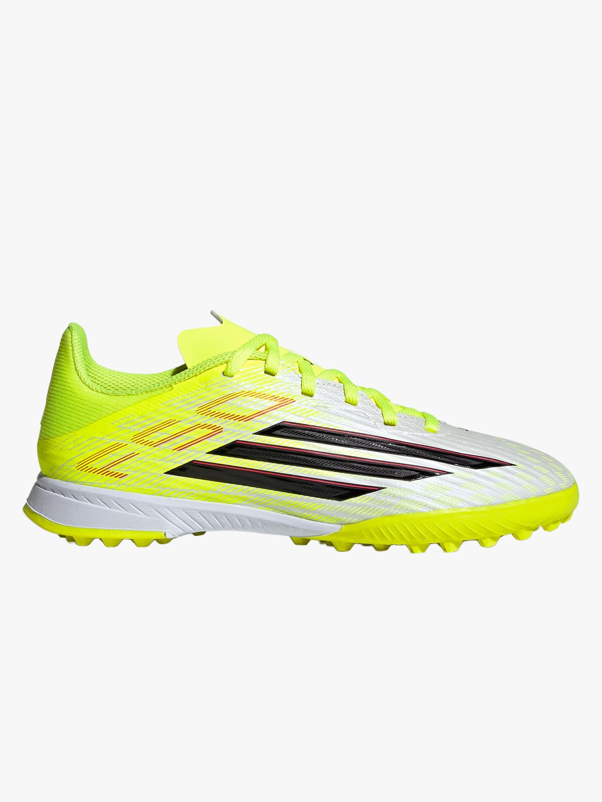 adidas F50 League Turf Junior Team Solar Yellow 2 / Core Black / Lucid Red