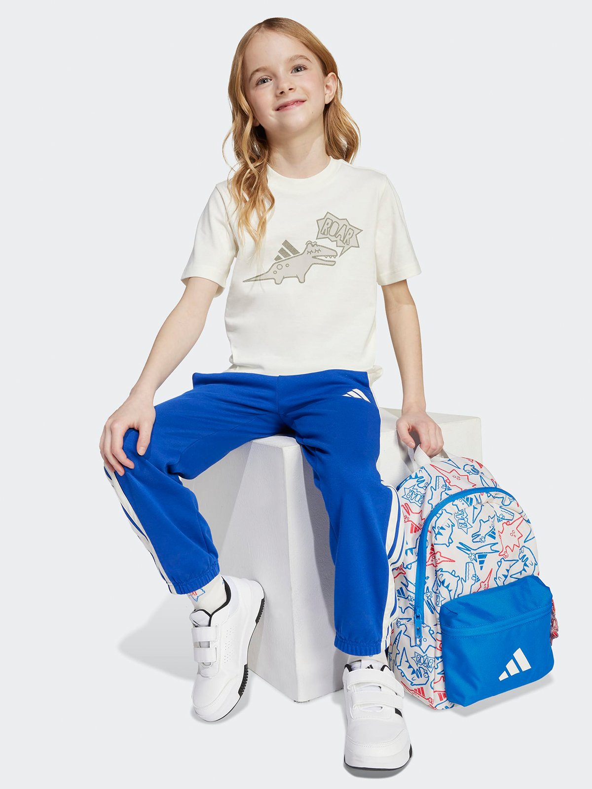 adidas Adiraptor Tee Kids OWHITE