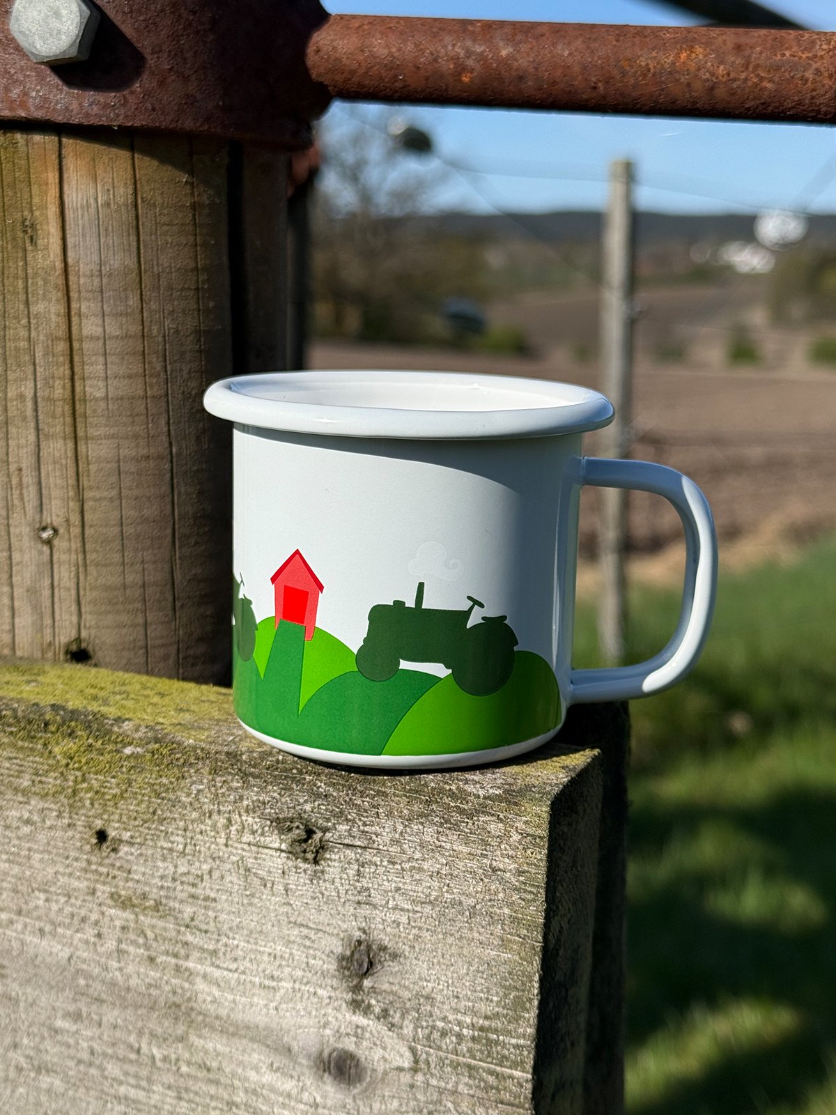 Blafre Emaljekopp 2,5 dl Flerfarget