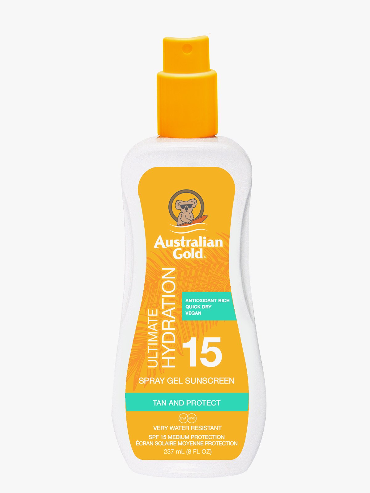Australian Gold SPF 15 Spray Gel Flerfarget