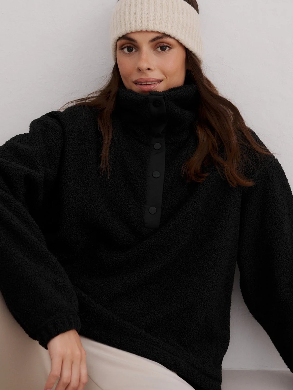 Aim'n Polar Fleece Long Sleeve Black