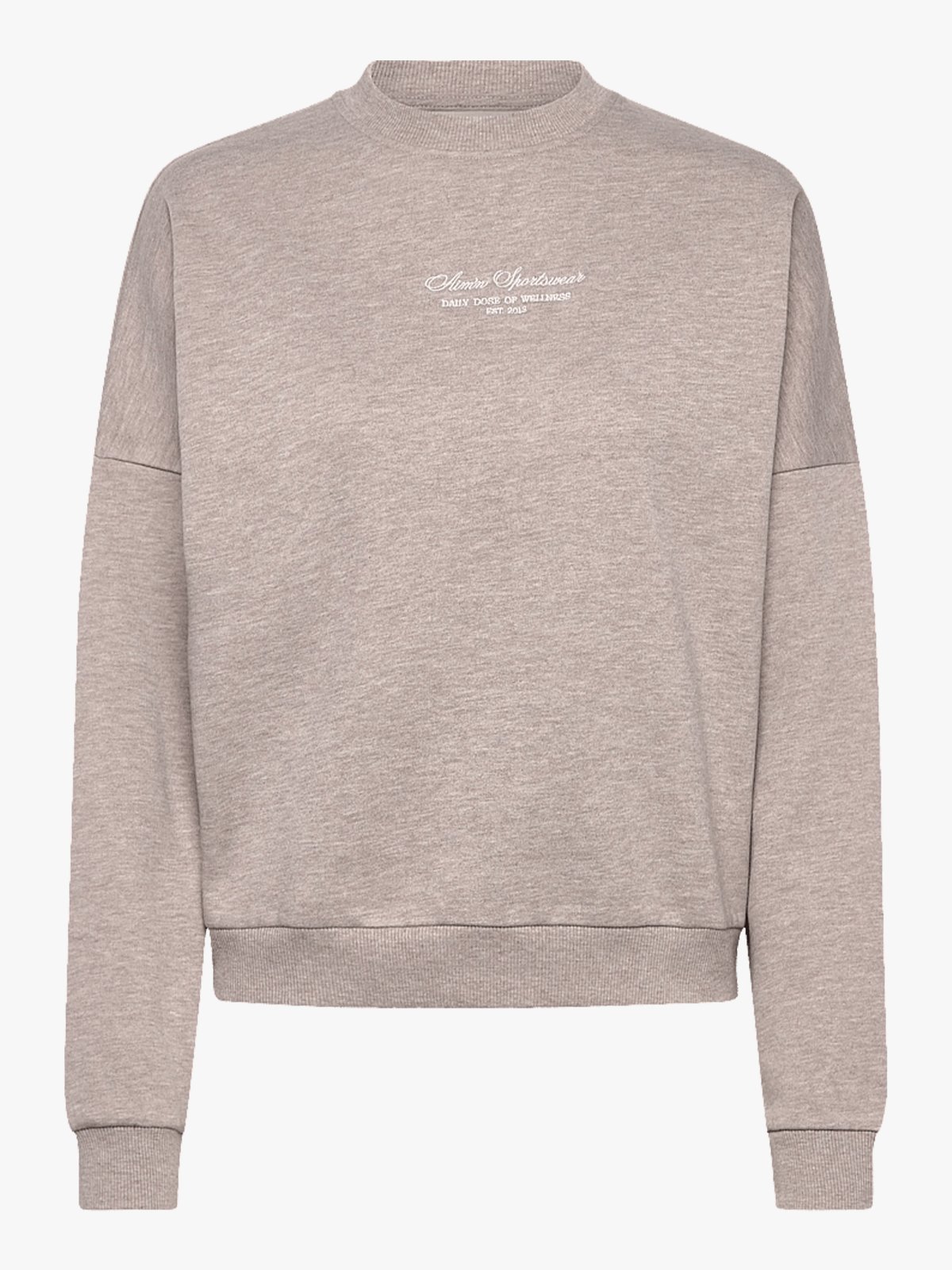 Aim'n Script Sweatshirt Espresso Melange