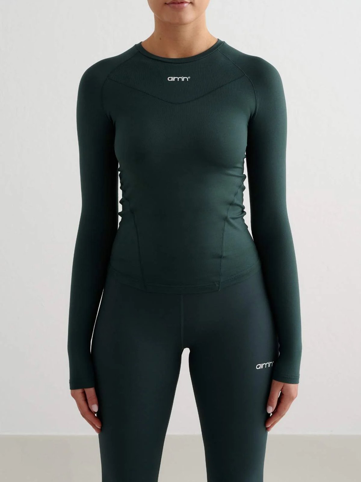 Aim'n Soft Basic Long Sleeve Deep emerald