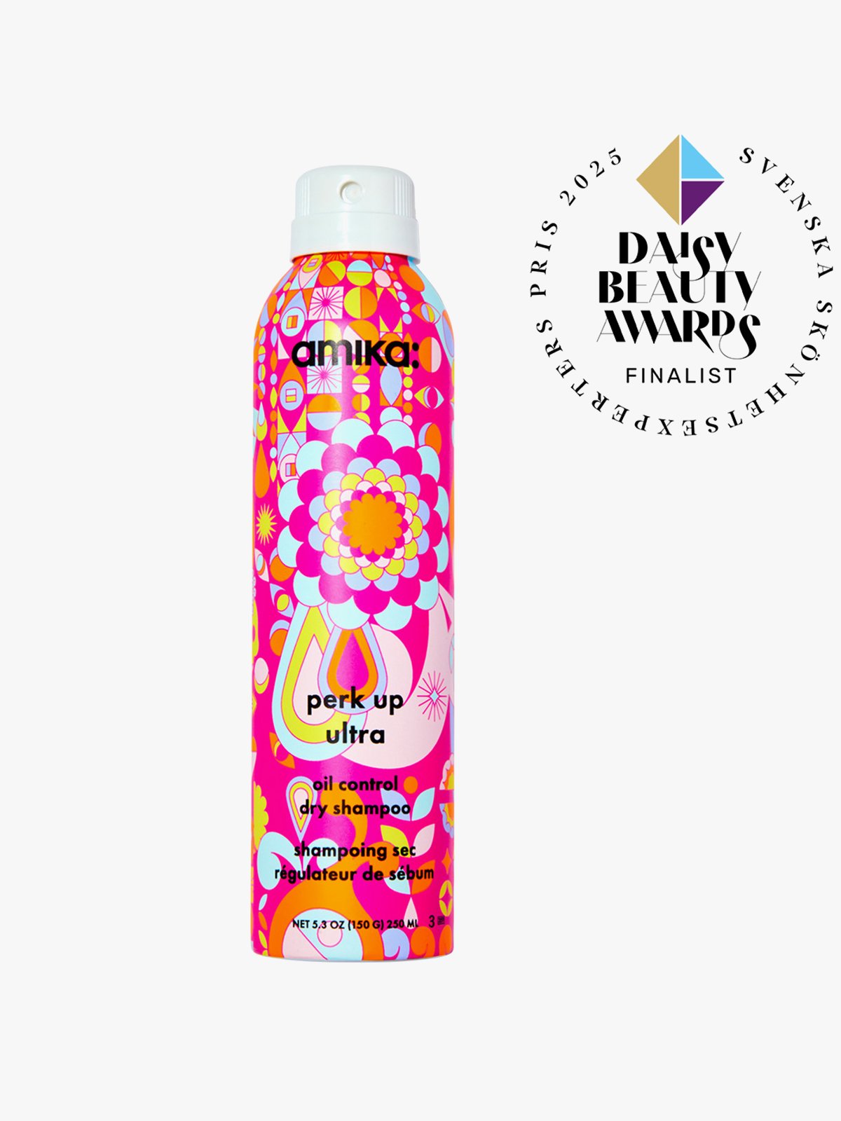 Amika Perk Up Ultra Oil Control Dry Shampoo 250 ml Flerfarget