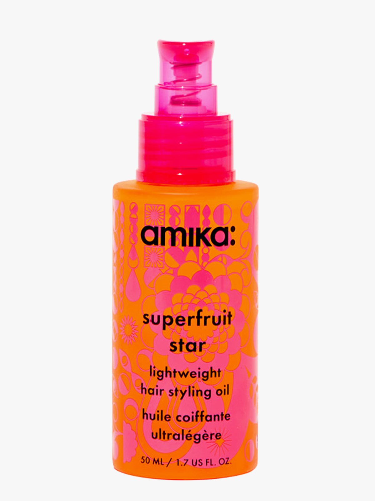 Amika Superfruit Star Lightweight Hair Styling Oil 50 ml Flerfarget
