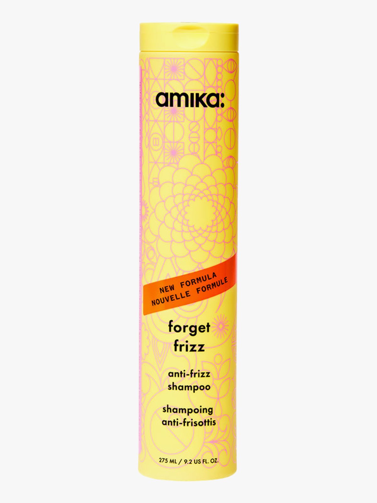 Amika Forget Frizz Anti-Frizz Shampoo 275 ml Flerfarget