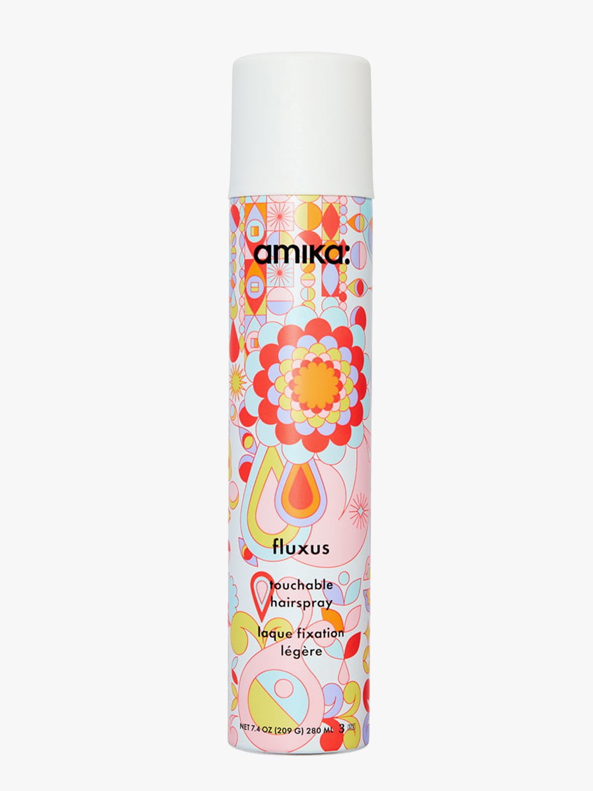 Amika Fluxus Touchable Hairspray 280 ml Flerfarget