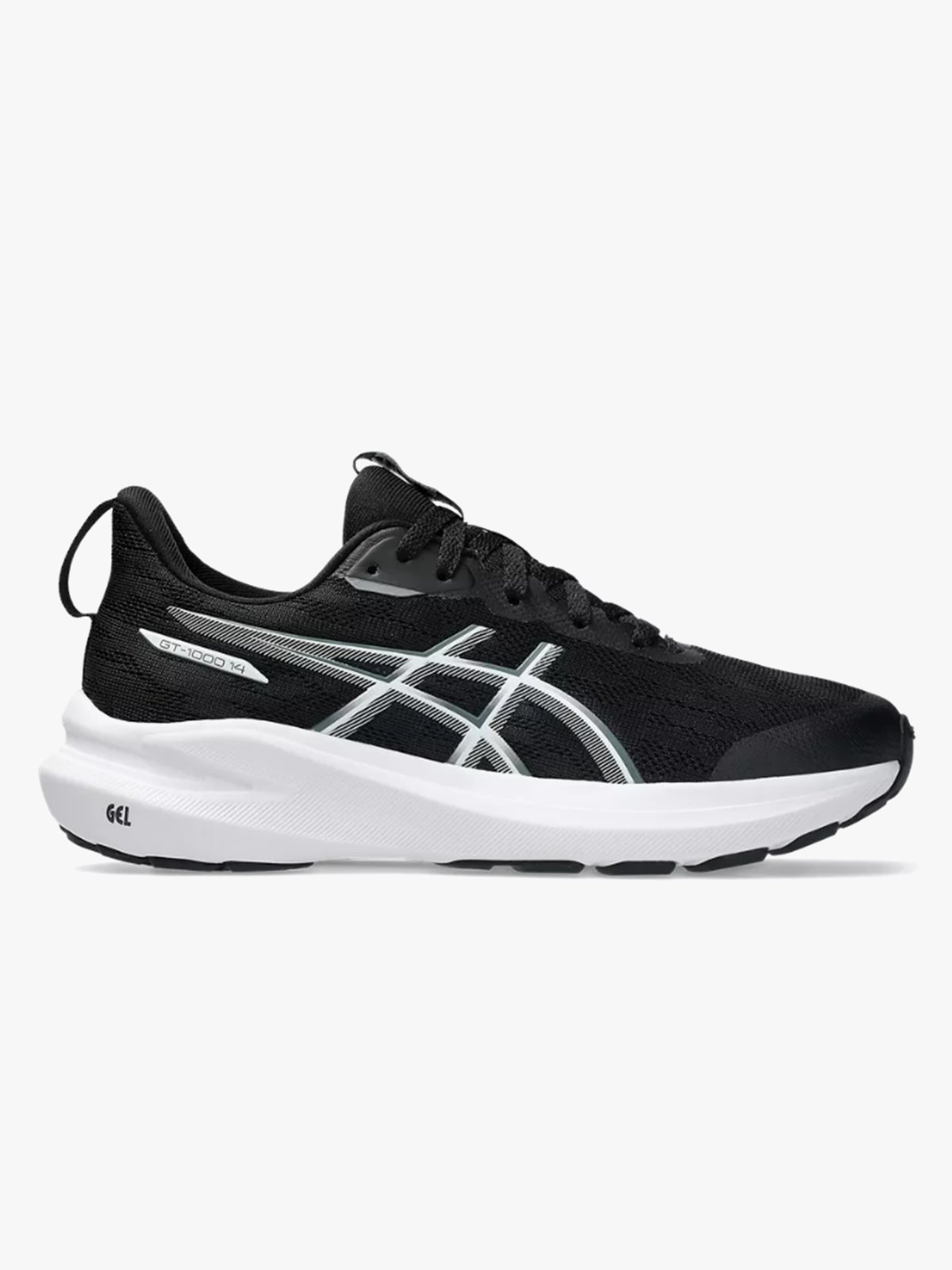 ASICS GT-1000 14 GS Black / Steel Grey