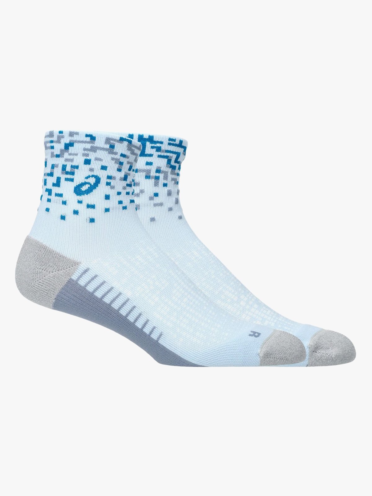 ASICS Performance Run Sock Quarter Arctic Blue/Aegean Blue/Grey Blue