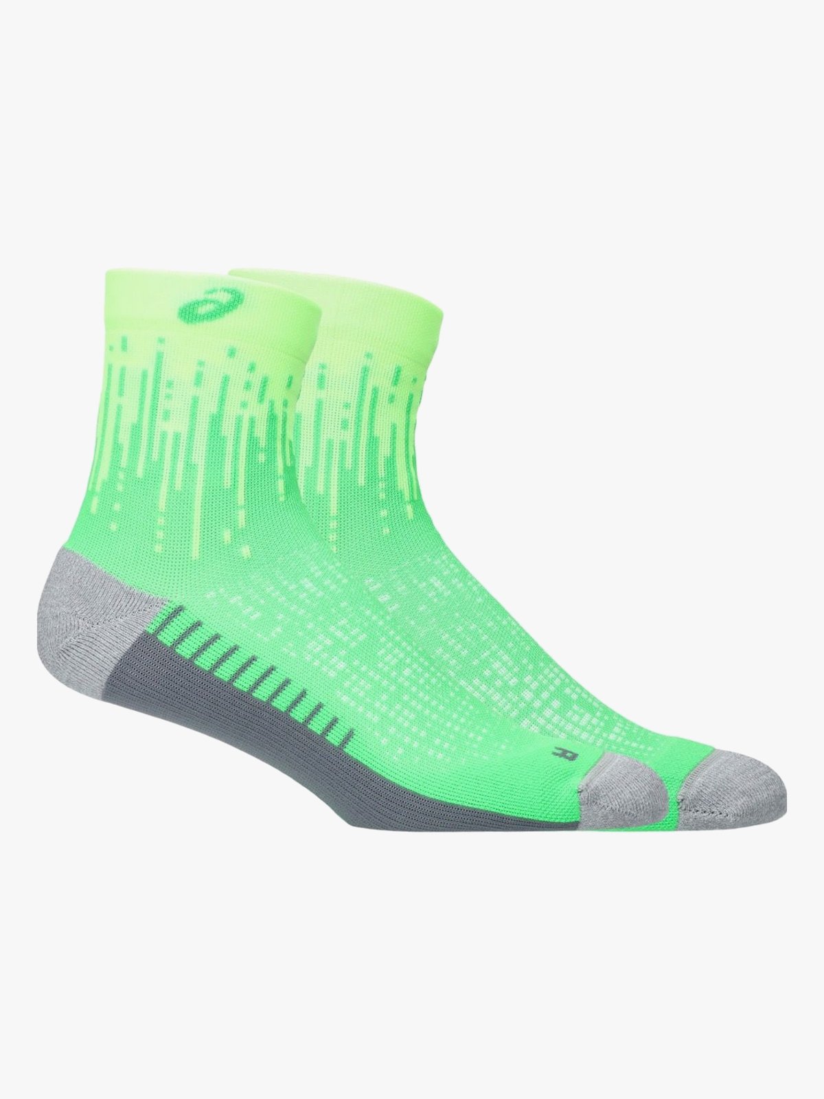 ASICS Performance Run Sock Quarter Grønn
