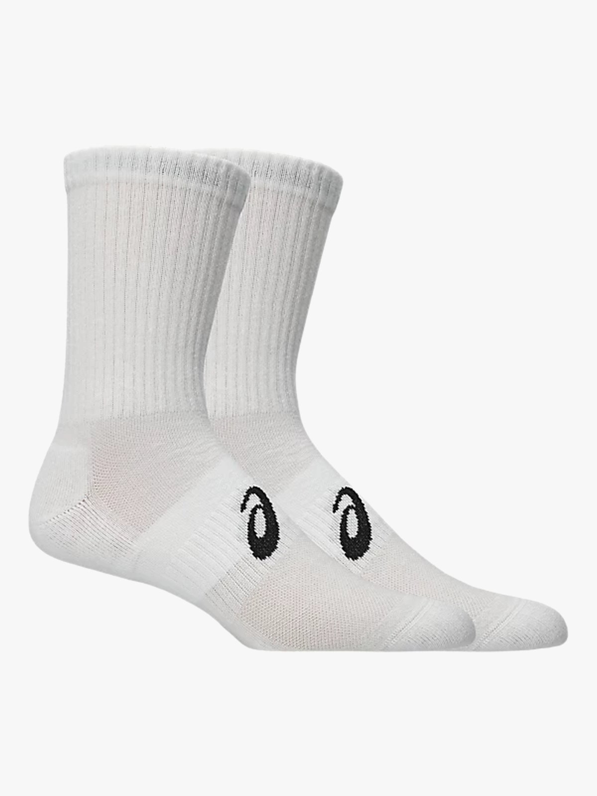 ASICS 6 Pack Crew Sock Brilliant White