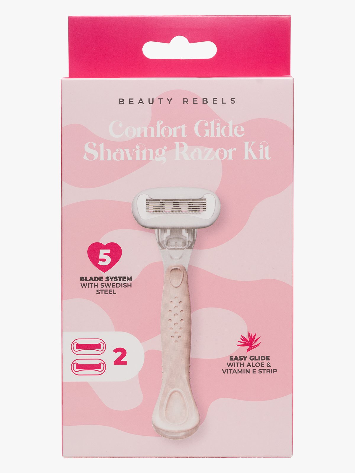Beauty Rebels Comfort Glide Shaving Kit Flerfarget