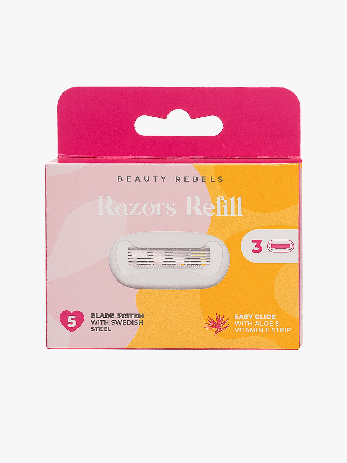 Beauty Rebels Smooth Shaving Blades Refill Flerfarget