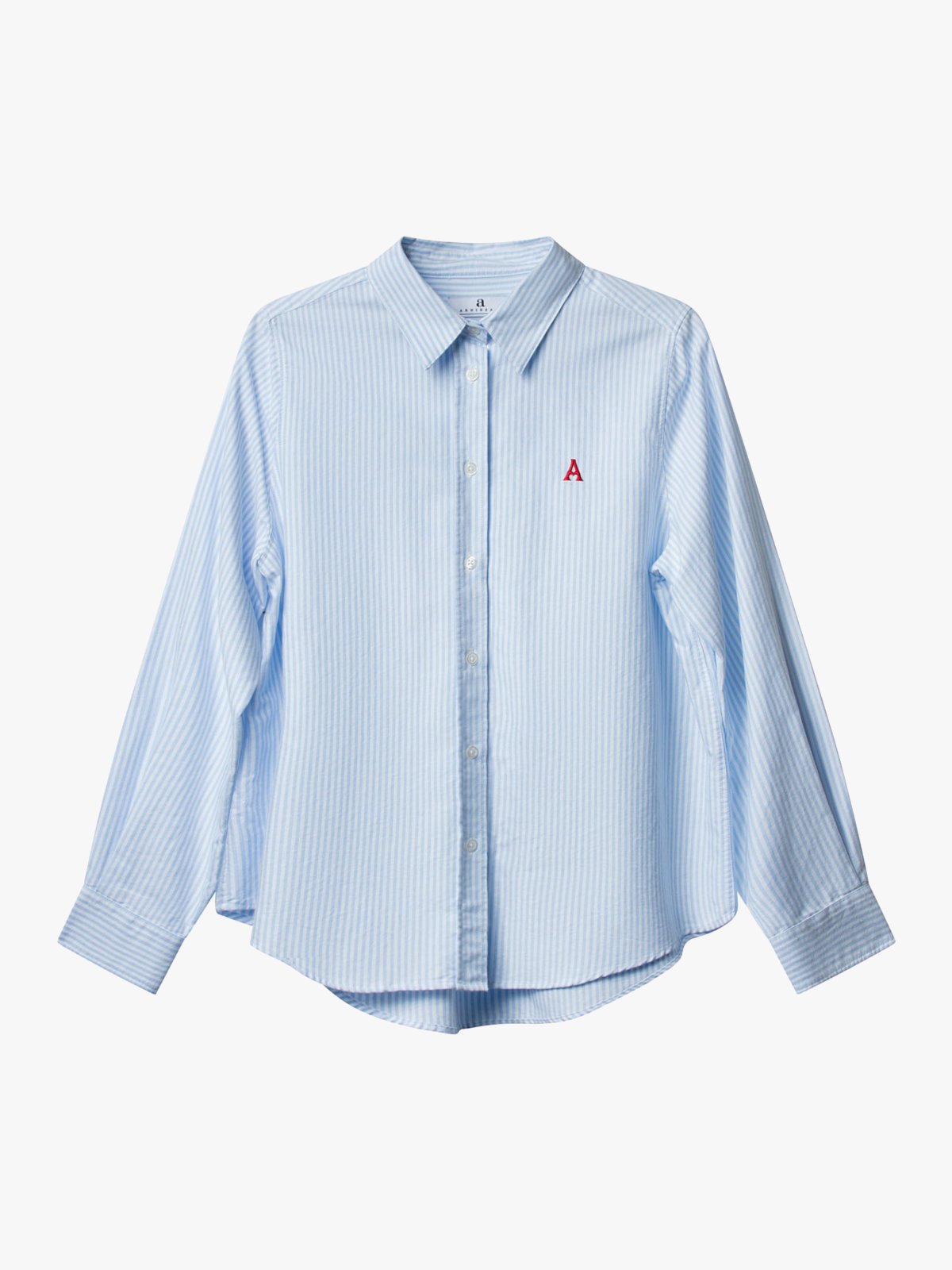 Arnie Says Arc Oxford Classic Stripe Light Blue Stripes