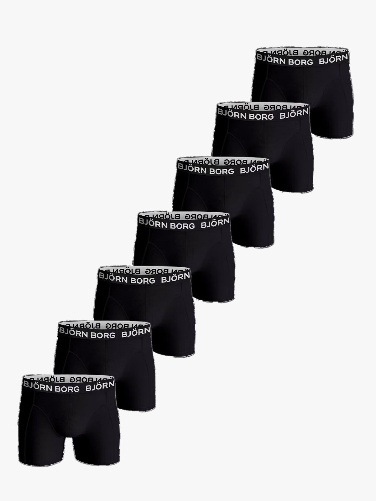 Björn Borg 7-Pack Cotton Stretch Boxer Black