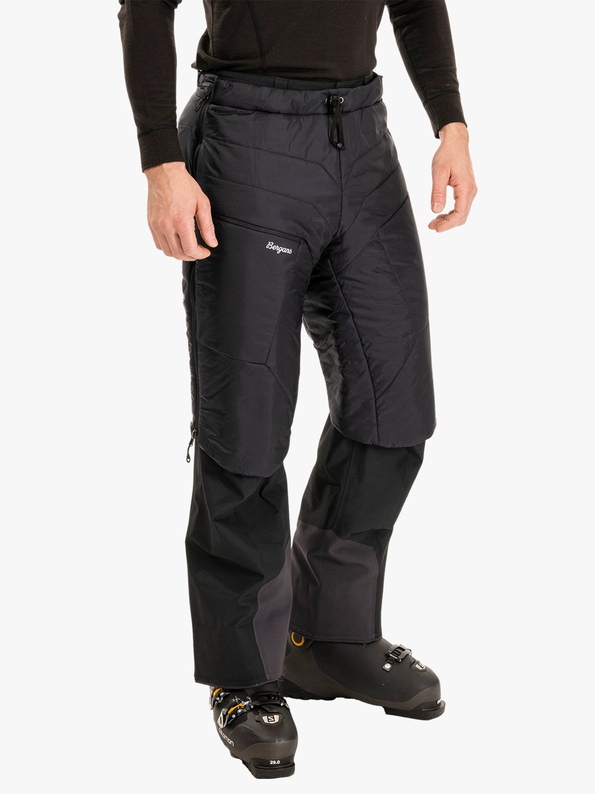 Bergans Røros Insulated Overshorts Men Black