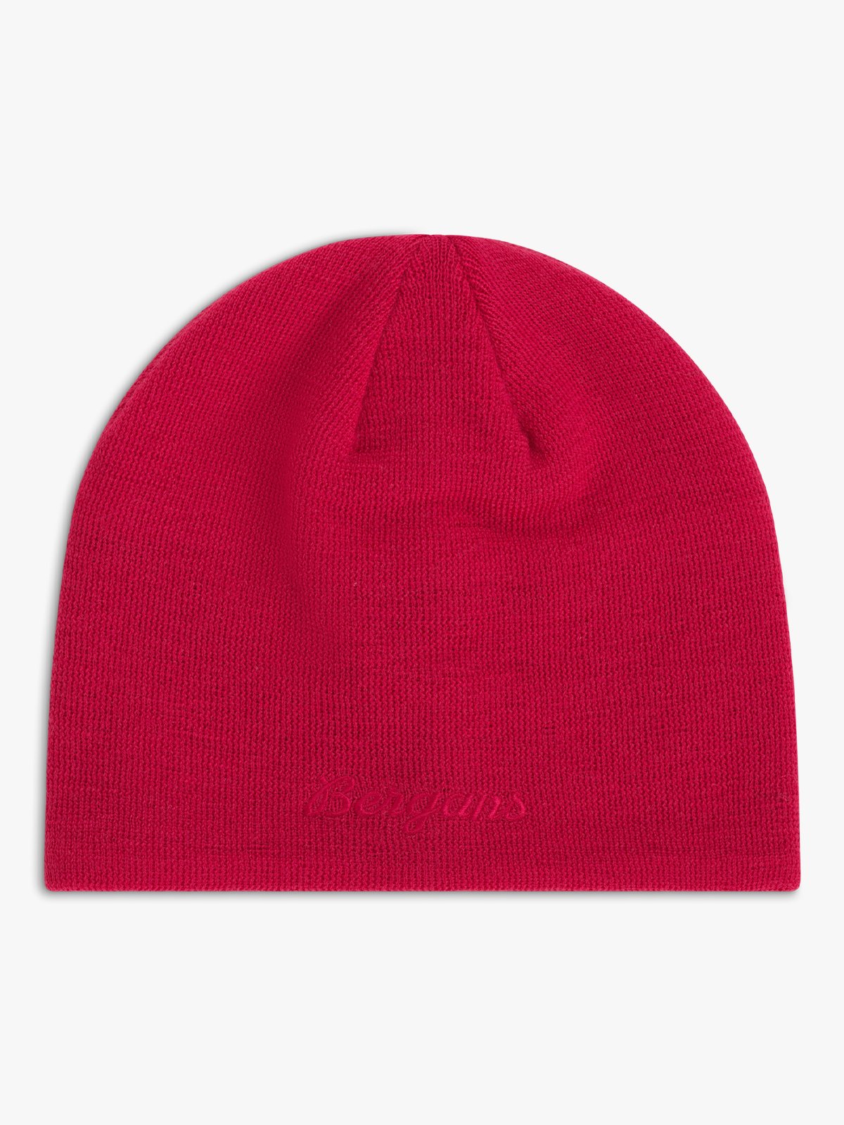 Bergans Storetind Fleece Lined Wool Beanie Junior Light Alpine Rose