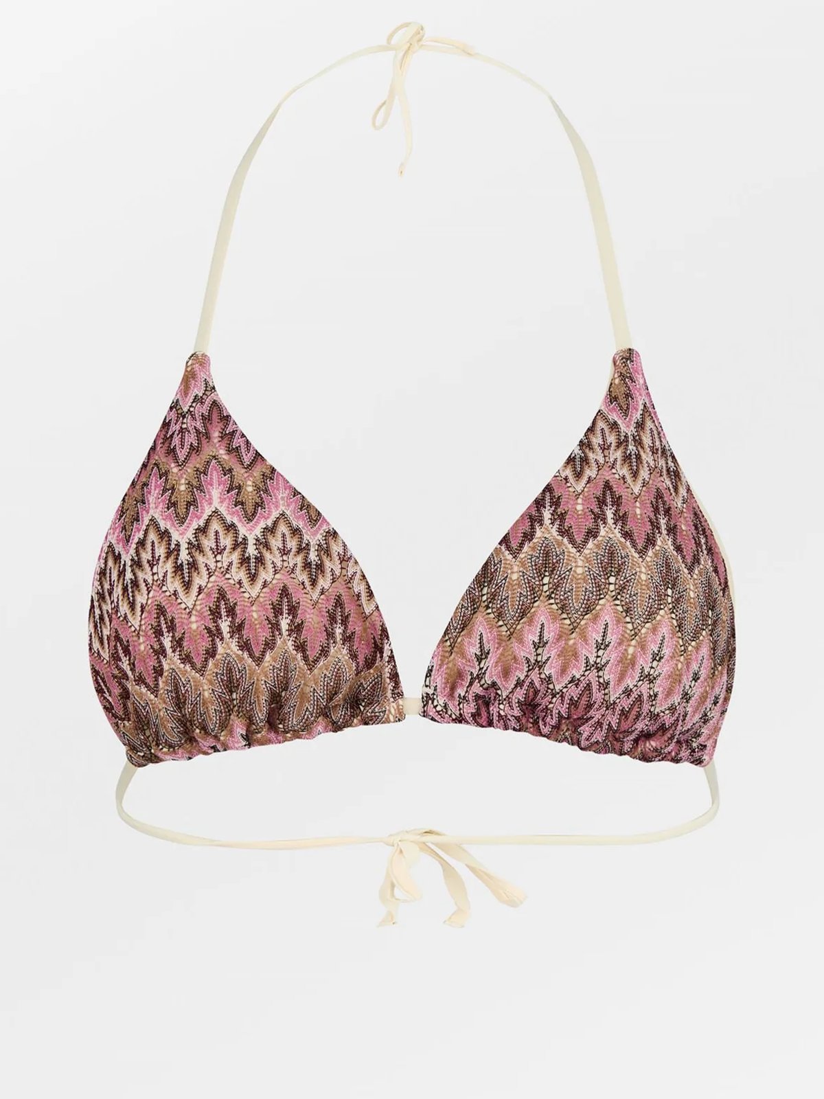 Becksöndergaard Amber Bel Bikini Top Dusty Rose