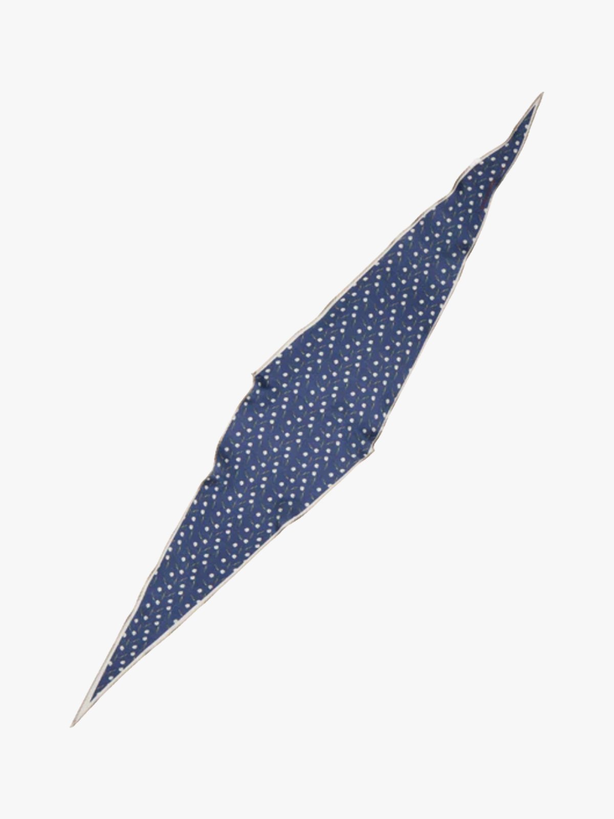 Becksöndergaard Hearta Tulip Diamond Scarf Navy Blue