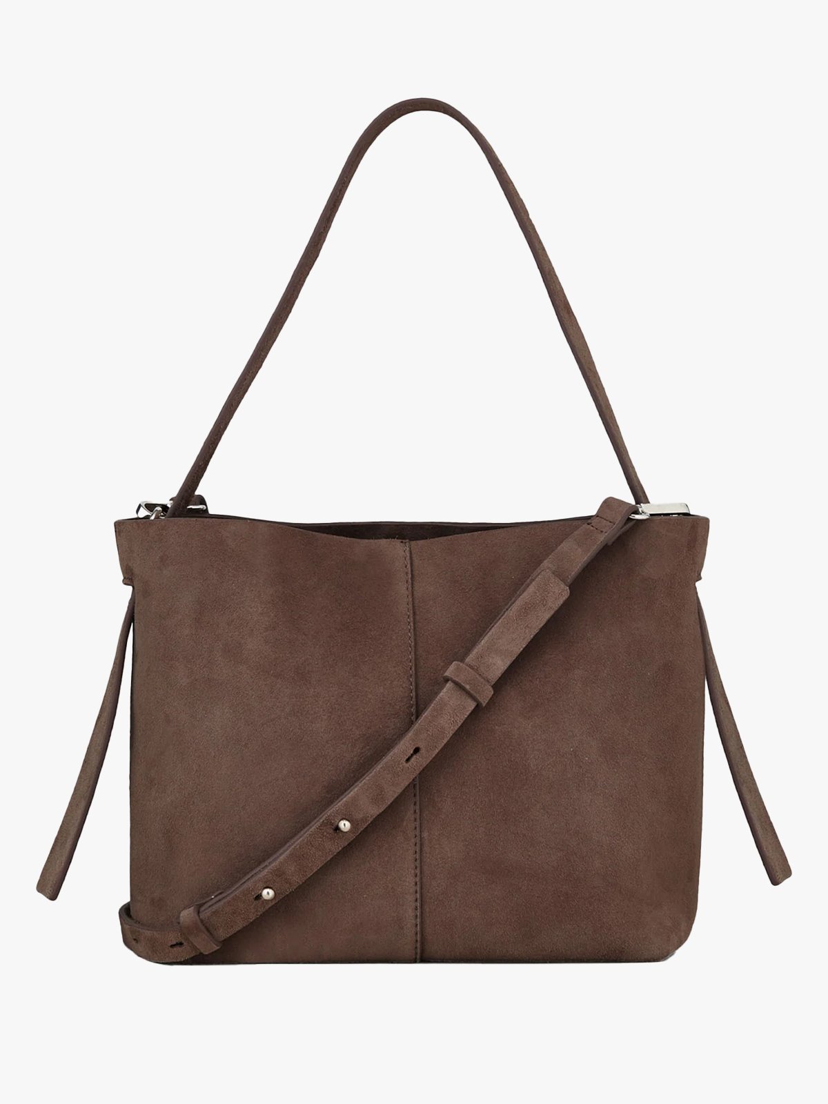 Becksöndergaard Suede Fraya Small Bag Hot Fudge Brown