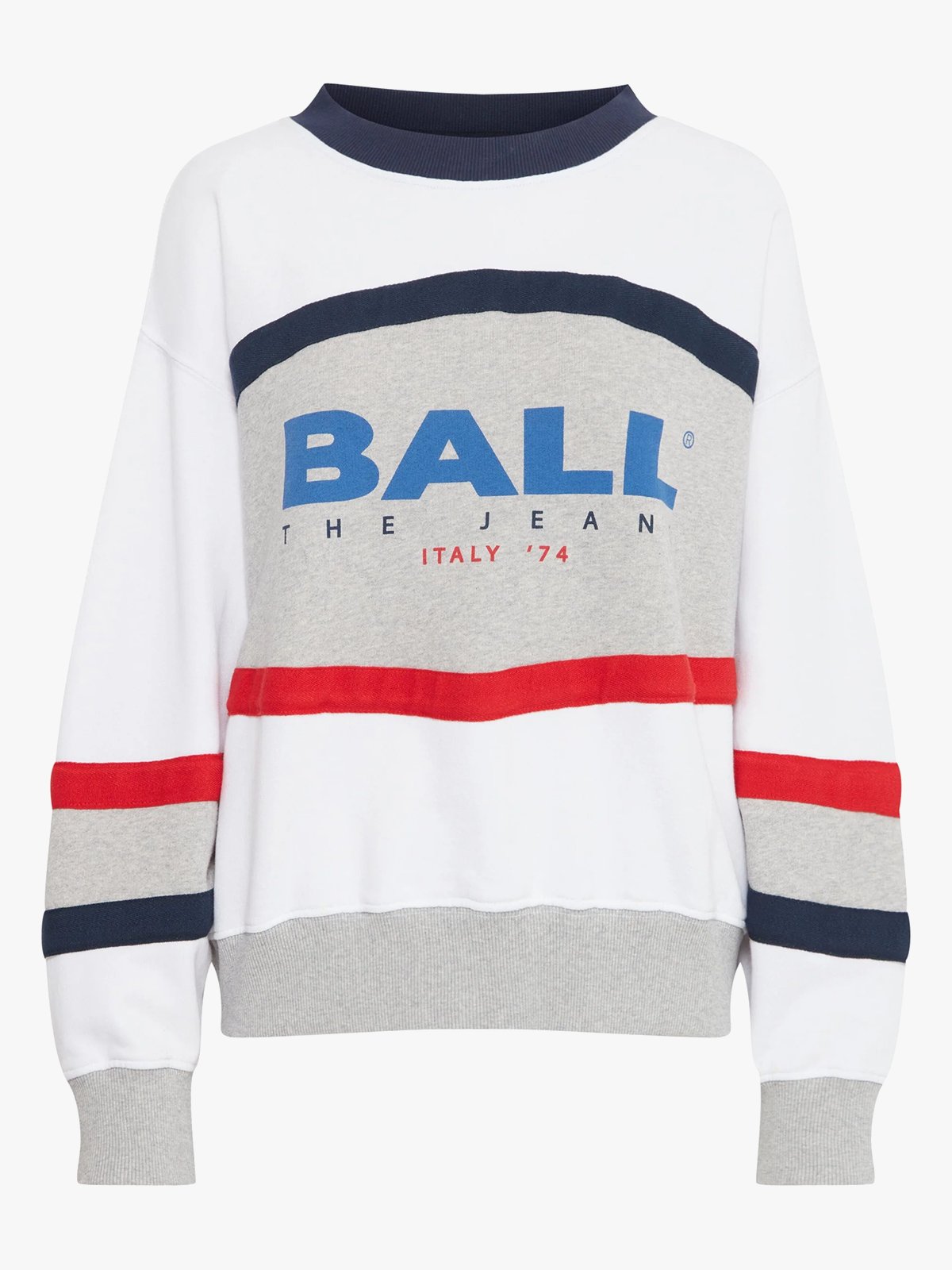 Ball Luca Sweat Medium Grey Melange